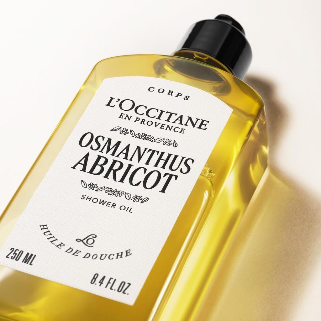 L'OCCITANE Osmanthus Apricot Shower Oil 250mL