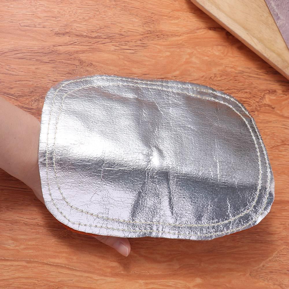 Thickening Welding Gloves Pad High Temperature Resistant Welding Hands Shield  Industrial Boiler