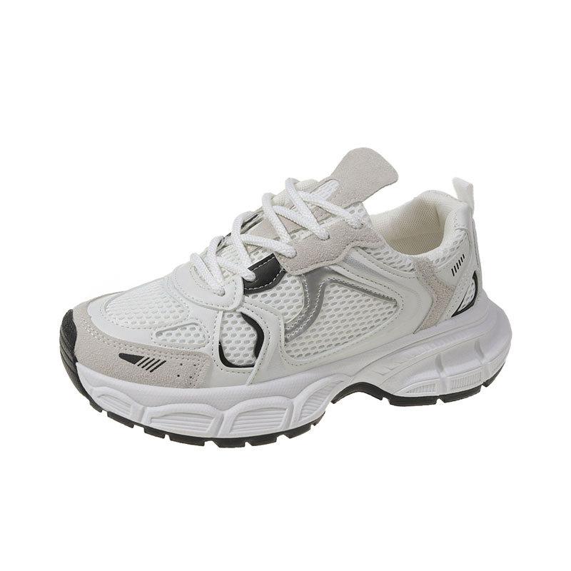 Dad shoes  new spring and autumn  shoes versatile thick-soled heightening casual sports shoes
