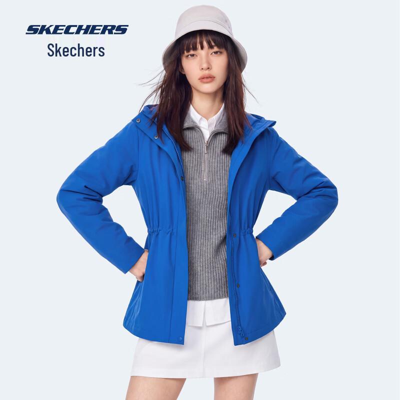 Skechers Women's Casual Hooded Woven Jacket