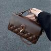 Light Luxury Niche Handbag, Diamd Chain Single Shoulder Crossbody Small Square Bag, Exquisite Commuting Small Bag