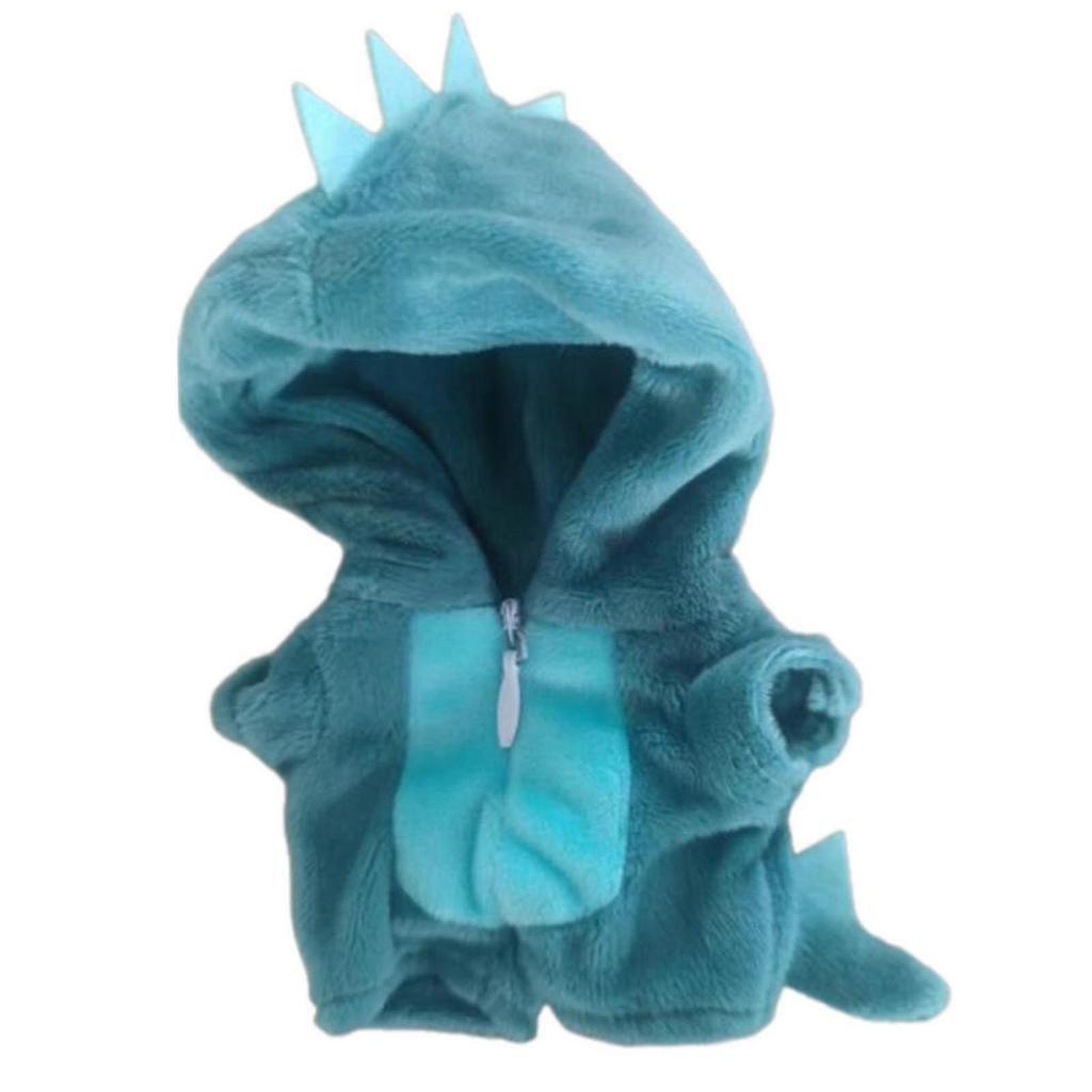 Plush Doll Clothes Dress up Animal Shaped Cotton Doll green