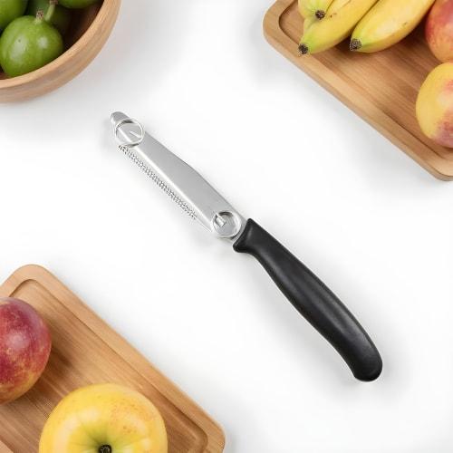Moreeulsi Fruit Peeler Tool, Vegetable Slicer Cutter Tool | Stainless Steel Multifunctional Kitchen Utensil for Oranges, Carrots, Cabbage, and Kiwi