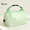 Foldable Waterproof Toiletry Pouch 2PCS Handbag, Large Opening Buckle Design, Lightweight Cosmetic Cosmetics Organizer Storage Bag, Portable