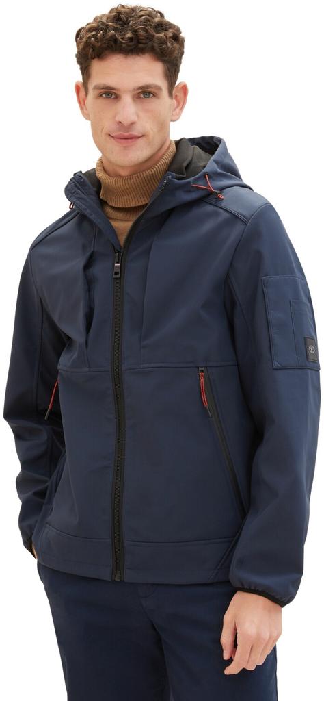 Winter Jacket Tom Tailor Softshell-Jacket (1038909) Sky Captain Blue