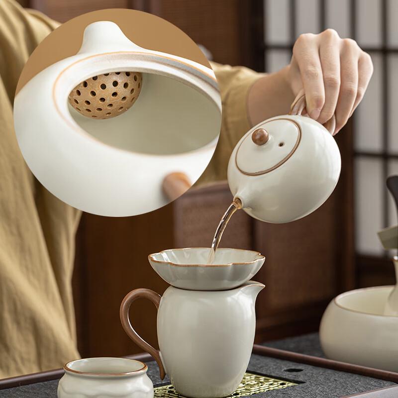 Ru Kiln Kung Fu Ceramic Tea Set