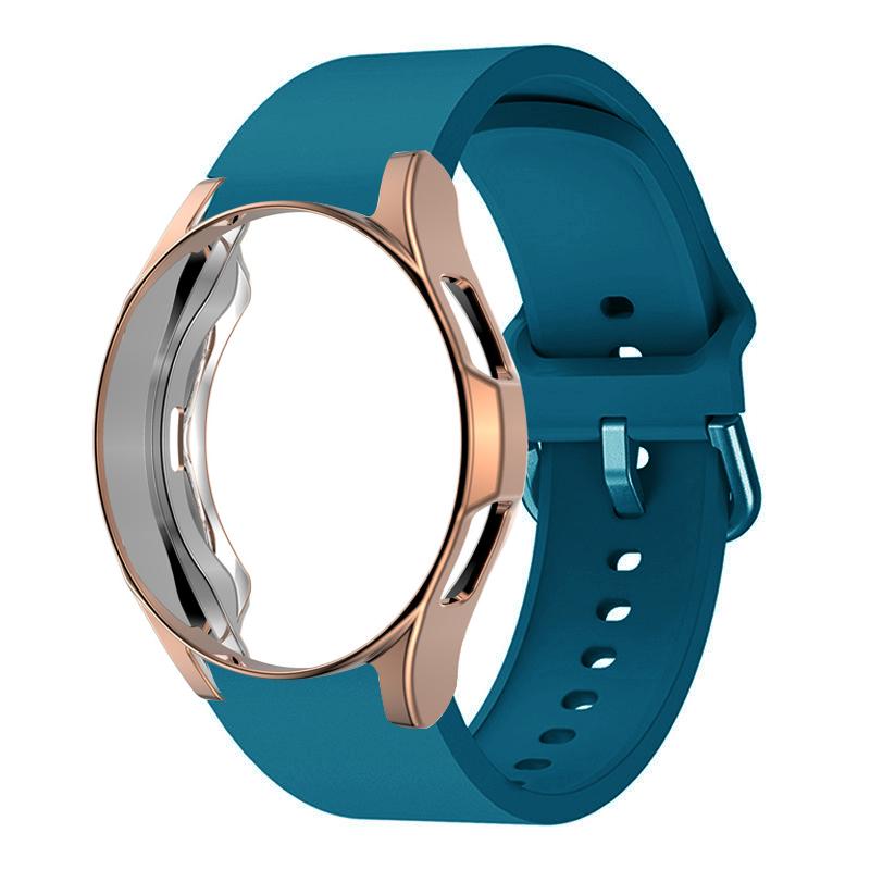 Чехол+ремешок Для Samsung Galaxy Watch 4 classic 46мм 42мм 44мм 40мм умных часов ремешок Ridge Sport Браслет ремешок Galaxy Watch 4 watch 4 classic 42mm