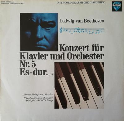LP Record LUDWIG VAN BEETHOVEN  HANAE NAKAJI  Konzert Fr Klavier Und Orchester N 257352SB Saphir Germany Classical Used