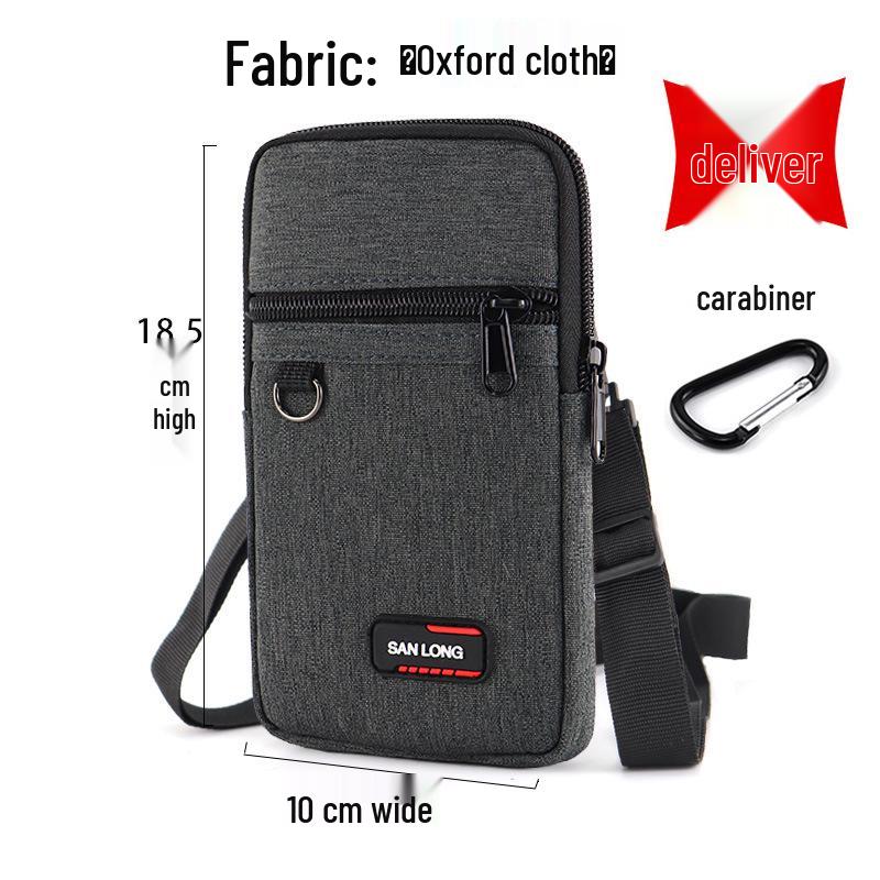 Taška do pasu na mobilní telefon: Multifunkční pouzdro na opasek, malý crossbody batoh pro muže a ženy, ideální pro práci na staveništi