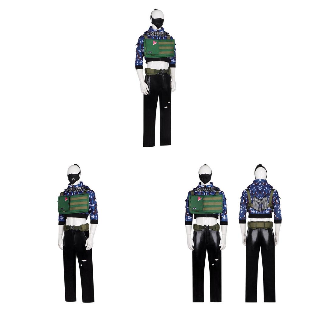 Delta Force Revenant Cosplay Costume For Women With Uniform Fabric For Anime Conventions