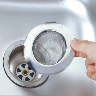 Stainless Steel Floor Drain Sewer Filter Kitchen Bathroom Sink Net Water Leakage Net
