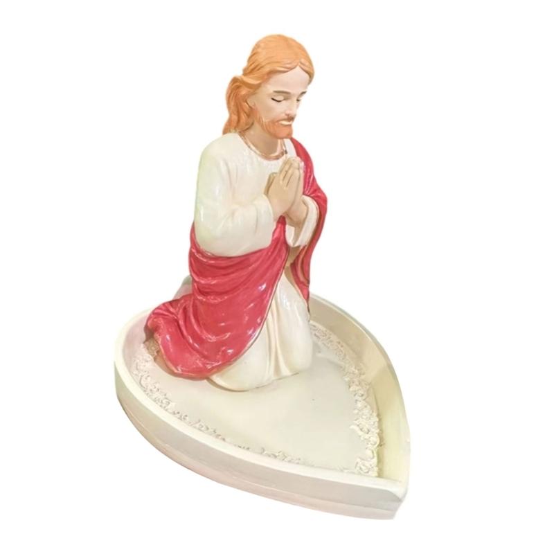 Religious Art   Resin Sculpture Jewelry Storage Holder For Bedroom  Statue  Decoration