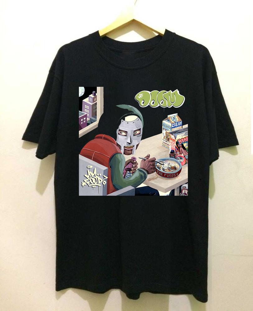 

MF DOOM MM..Food Music Album Black Unisex Shirt Cotton Gift Tee MC091 Unisex T-Shirt L