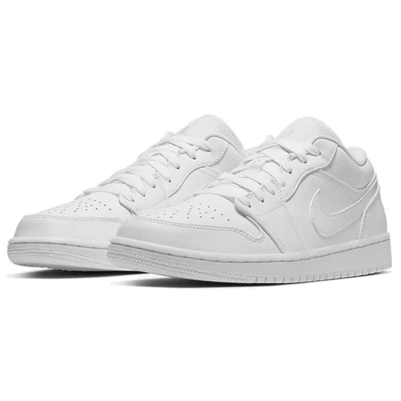 Jordan 1 Low Triple White Fog Grey Jordan 553558-126