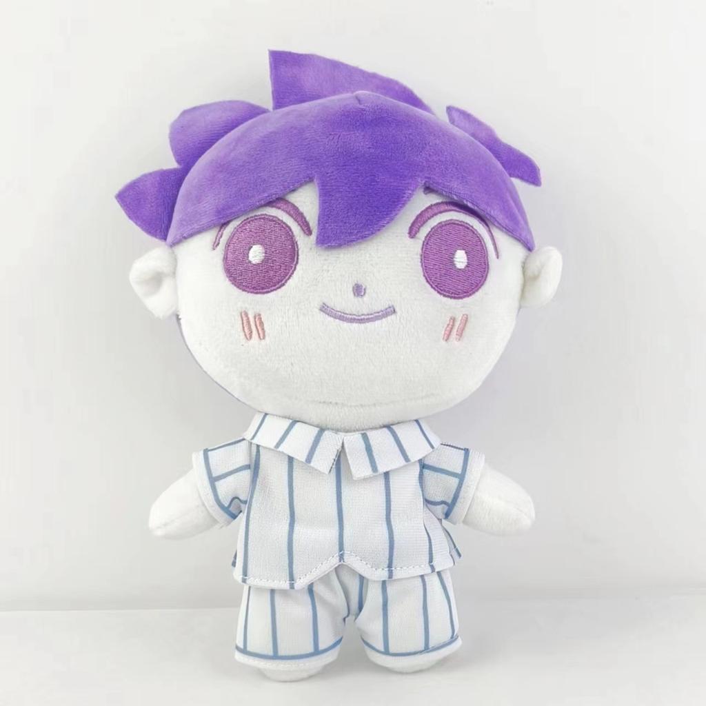 23cm New Omori Plush Redemption Journey Across Time and Space Plush Toy Cartoon Cute Cotton Doll Children's Birthday Gift
