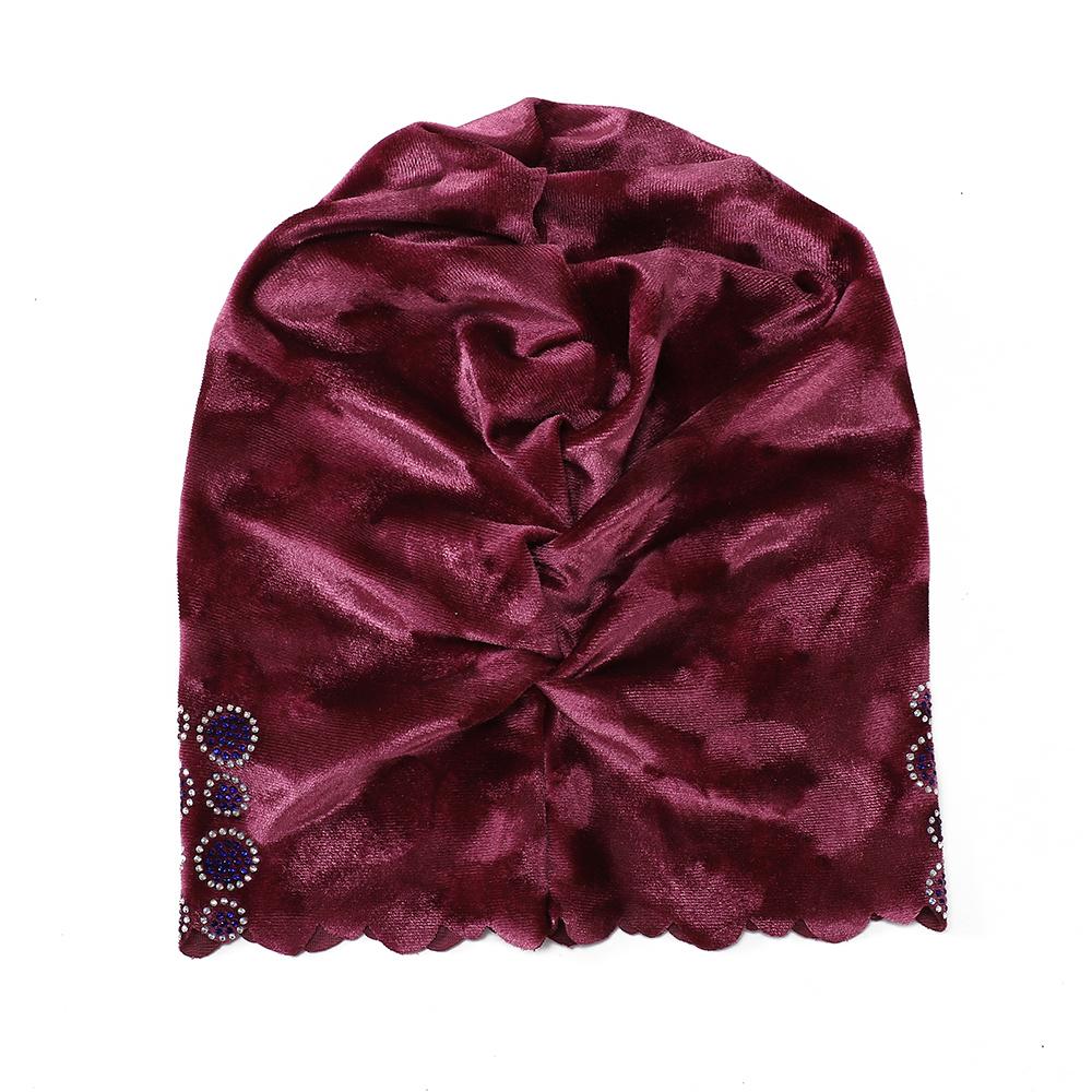 New Design Muslim Underscarf Hijab Cap Instant Turban Abaya Hijab Headscarf Bonnet African Diamonds Head Wraps