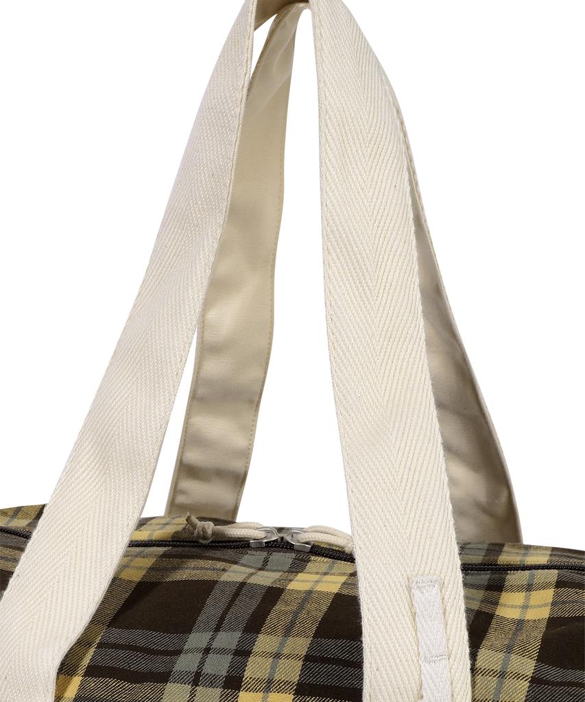 Sunlovetour Flannel Micro Duffle Bag Yellow