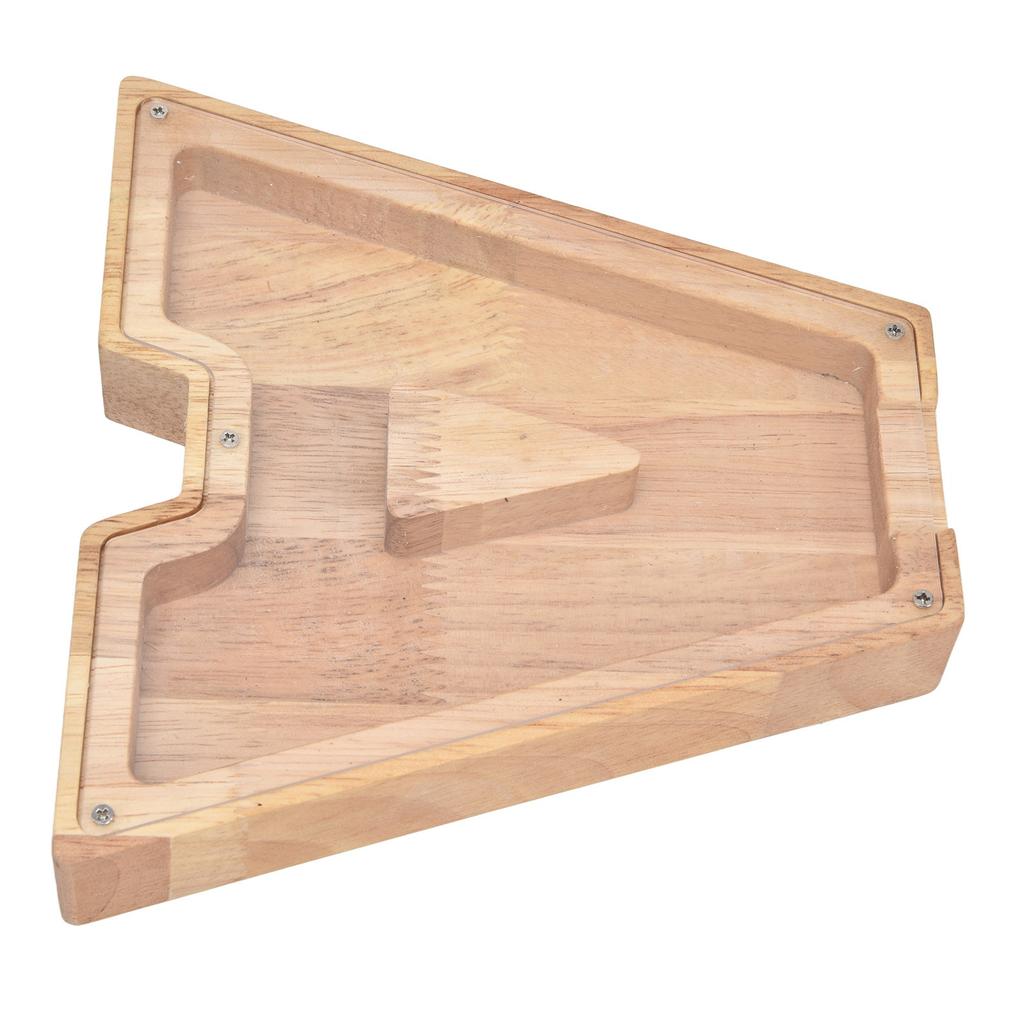 Drewniany Bank DIY Robienie Drewno Brzozowe Materiał Plastikowy Kształt Litery A Przezroczysty Wygląd Dekoracyjny