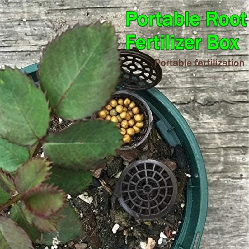 3/10/20/30/50PCS Fertilizer Basket With Lid Fertilizer Box Case Easily Carrying Part Bonsai Fertilizer Container Eco-friendly Tool