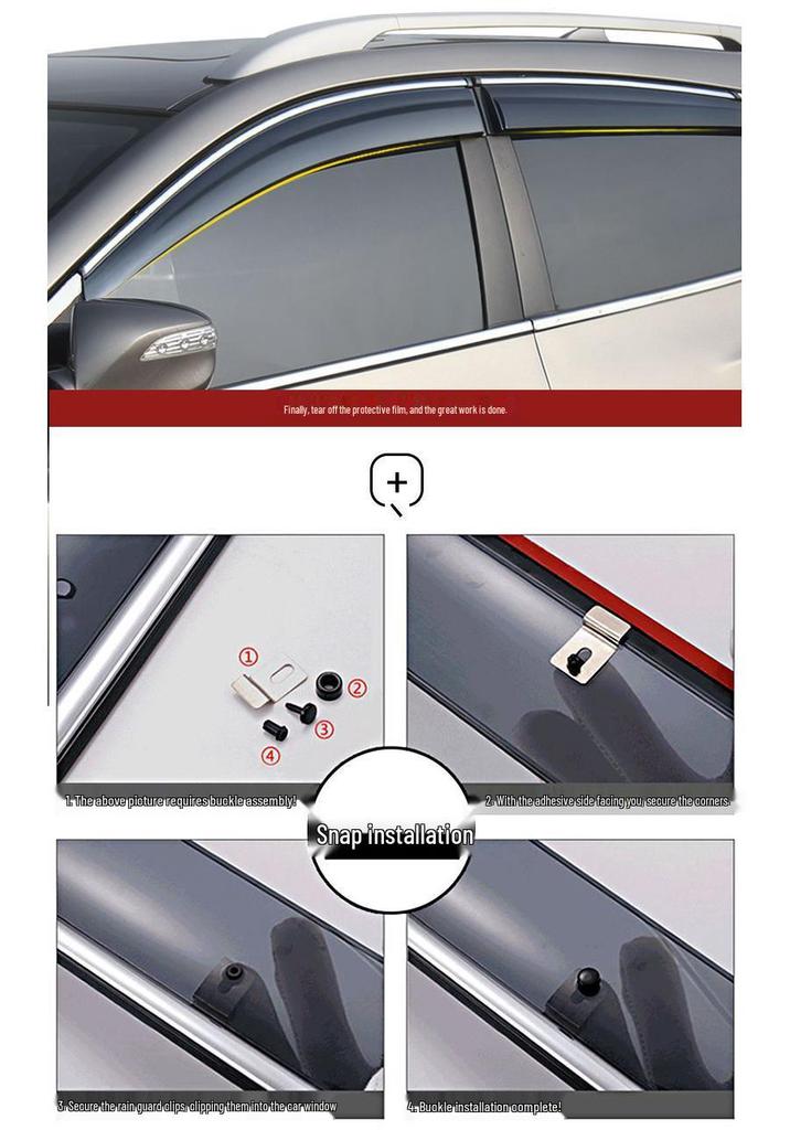 Volkswagen Jetta Rain Shields (2000-2021) Window Visors