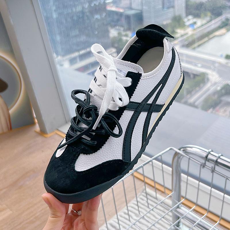 Genuine Leather German Training Shoes Women's 2025 Spring and Summer New Flat-bottomed Sports Forrest Gump Shoes Women's Versatile Women's Shoes Retr