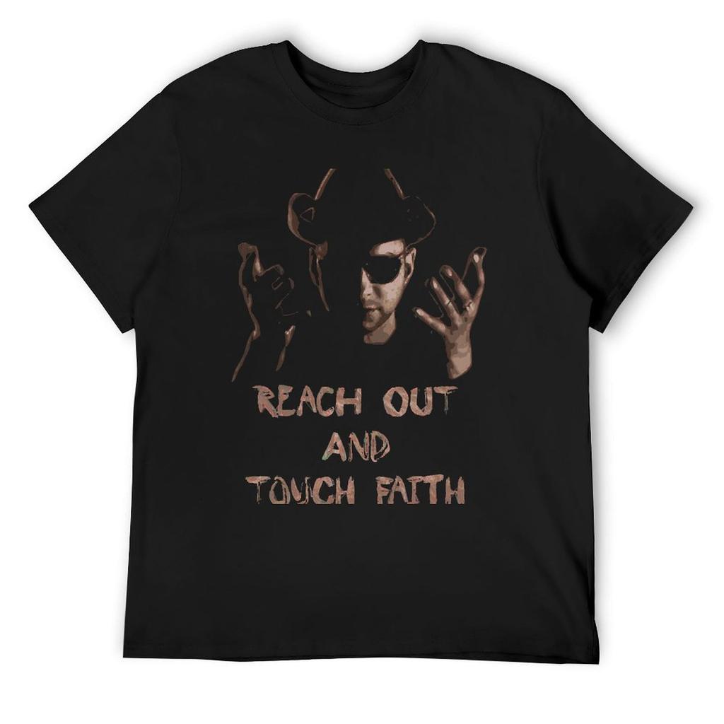 Reach Out And Touch Faith T-Shirt football t shirt graphics tshirts personalised t shirts for men