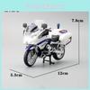 Diecast Motorcycle Model With Inertial Control For Kids And Collectors