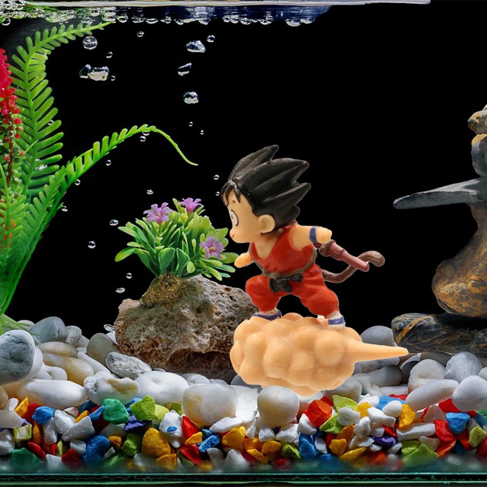 The Monkey King Resin Artificial Ornaments Aquarium Fish Tank Decor Accessories Desktop Decoration