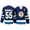 Maglia da Hockey su Ghiaccio da Uomo Squadra NHL Personalizzata Cucita Stile Vintage Misto Cotone Uniforme Abbigliamento Partita di Allenamento