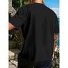 European Size Comfortable Sports T-Shirt for Men, Casual Athletic T-Shirt, Solid Color Print T-Shirt, Creatively Styled T-Shirt, Unisex