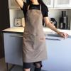 Fashion Kitchen Aprons Professional Chef Apron Cafe Apron For Woman Men Grill Restaurant Bar Beauty Nails Studios Uniform WQ003