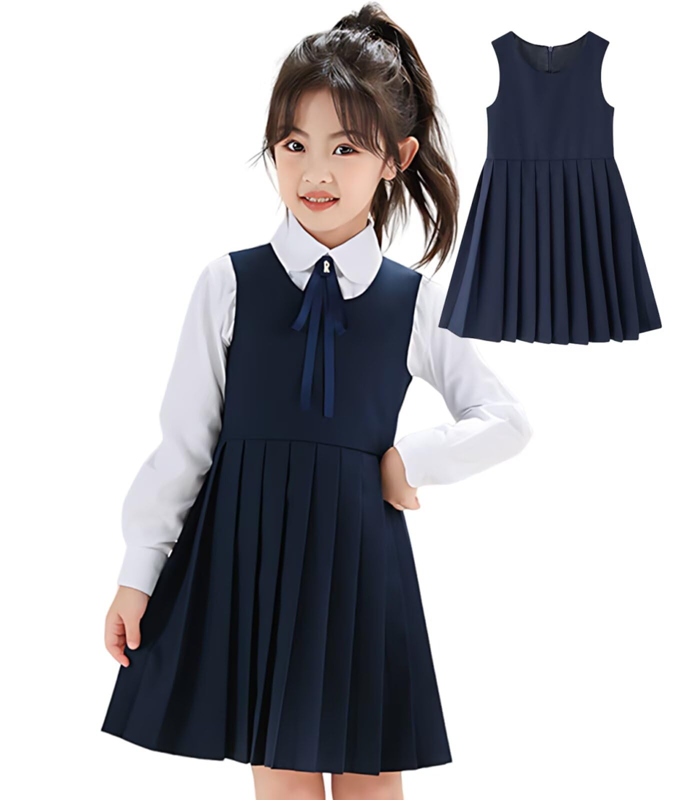 

Kayiyasu Piano Recital Black Solid Cute Suitable for School Entrance Size Kids Dress, Dress, Girls Color, Formal, Dress, Ceremonies, Weddings,