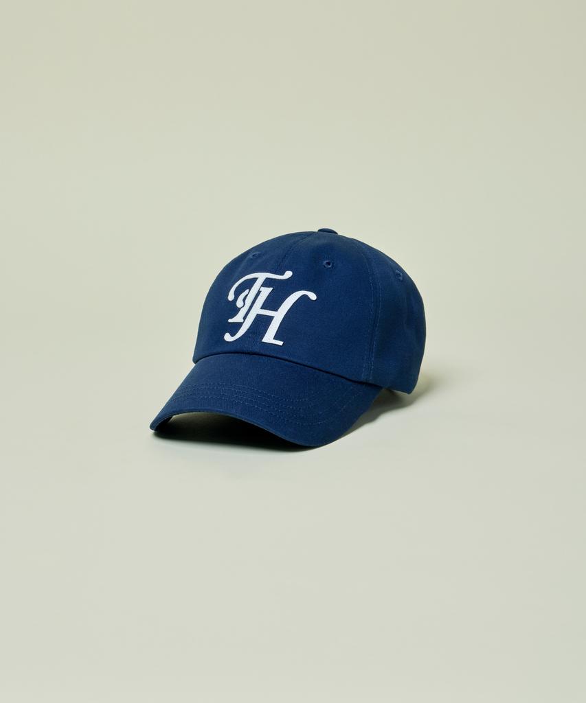 Teulaepighamoni Deep Shape Applique Logo Ballcap_Navy