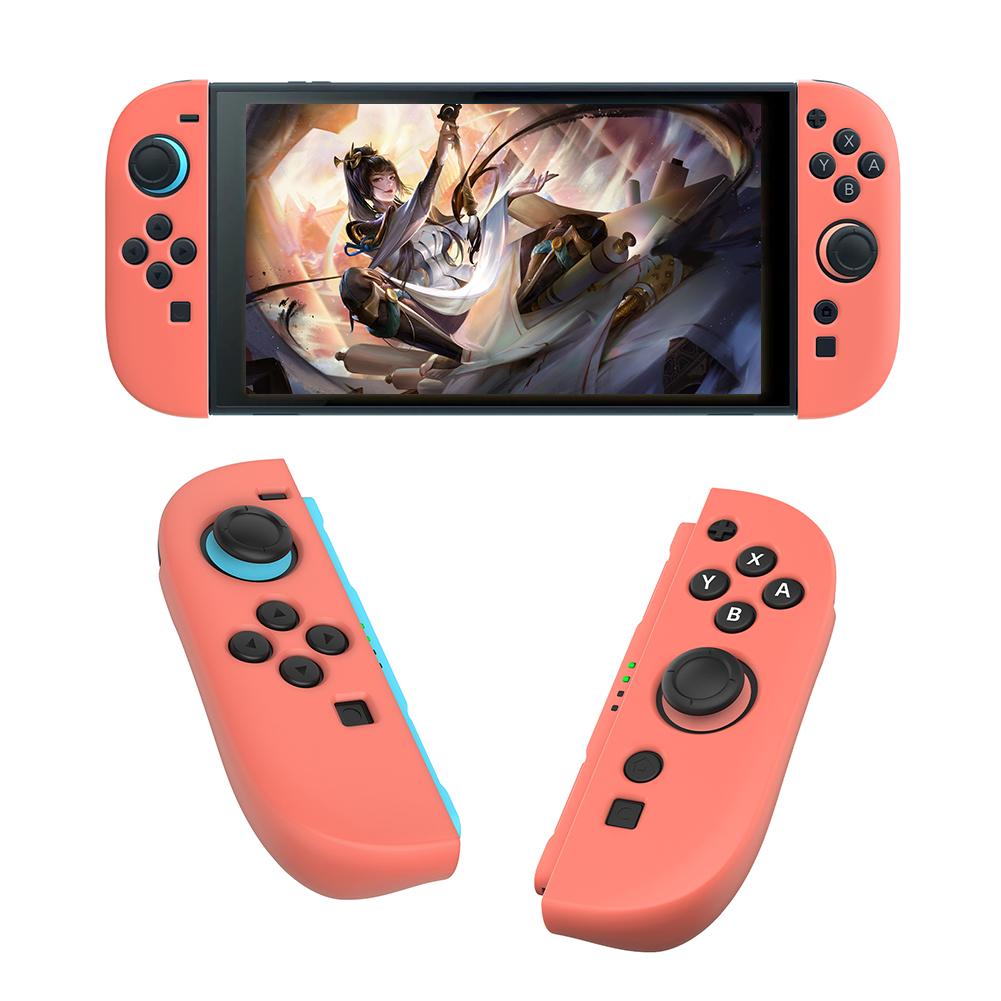 For Switch 2 Joy-Con Controllers Handle Silicone Case Anti-Slip Silicone Protective Cover Protective Case for NS 2