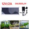 Water Pump With 30W Solar Panel Ultra-quiet Submersible Water Pump Motory Fish Pond Indoor Bird Bath Garden Fountain Decoration