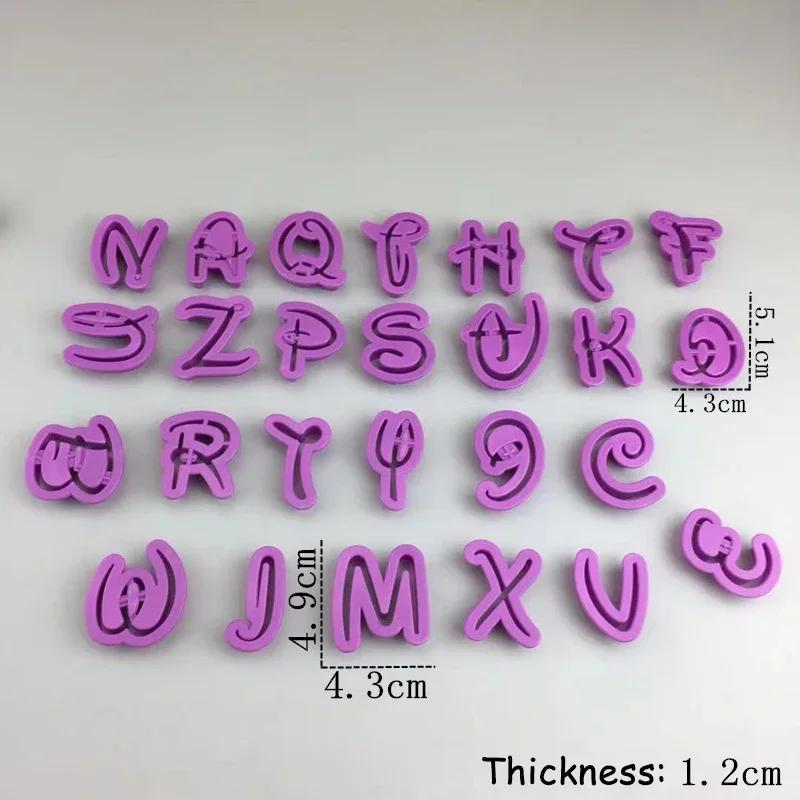 10Pcs/set Large 0-9 Arabic Numbers Cookie Cutter Molds Plastic 3D Pressable Biscuit Fondant Stamps DIY Birthday Cake Decoration