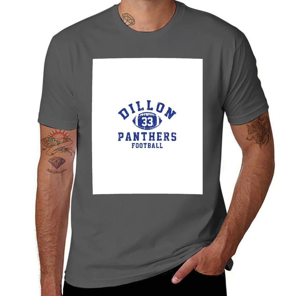 Dillon 33 Panthers Football Tshirt Large Size Casual Tee Shirt