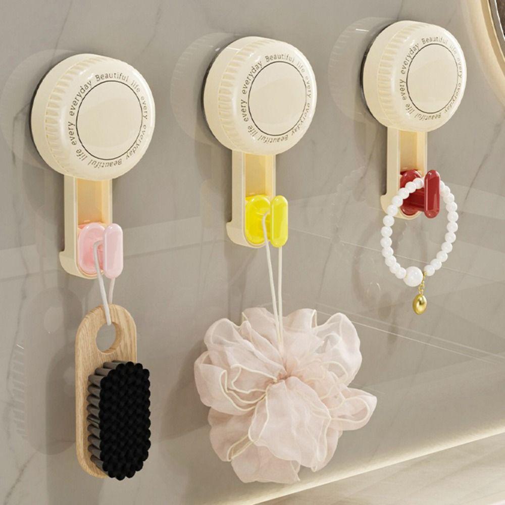 Universal Vacuum Suction Cup Hook No Punching Universal Hook Behind Door Hanger  Bathroom