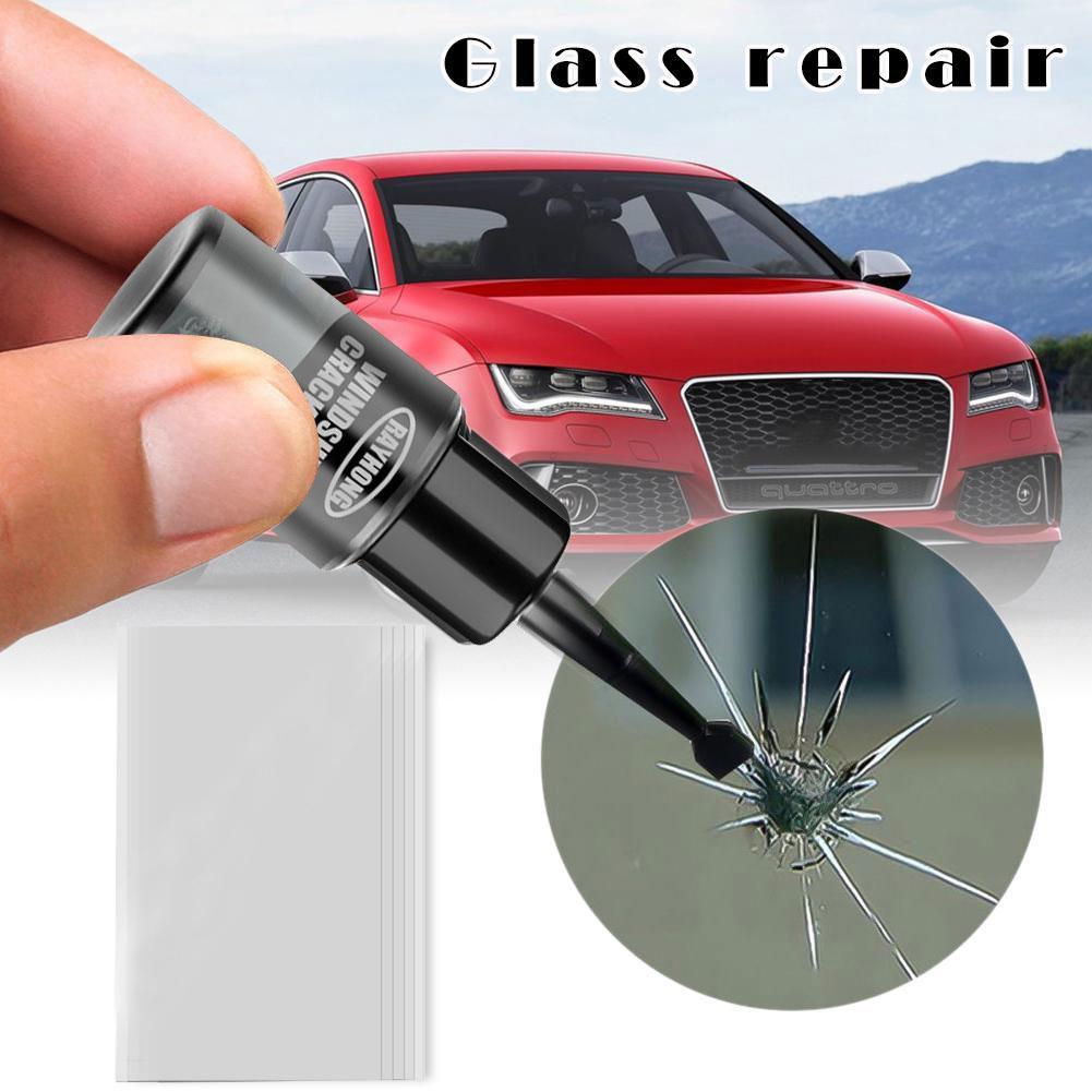 Car Glass Repair Tool Scratch Removal Windshield Crack Nano Scratch Repair Resin Fluid Accessories Car Agent Repair Tools C A7A5 1 set