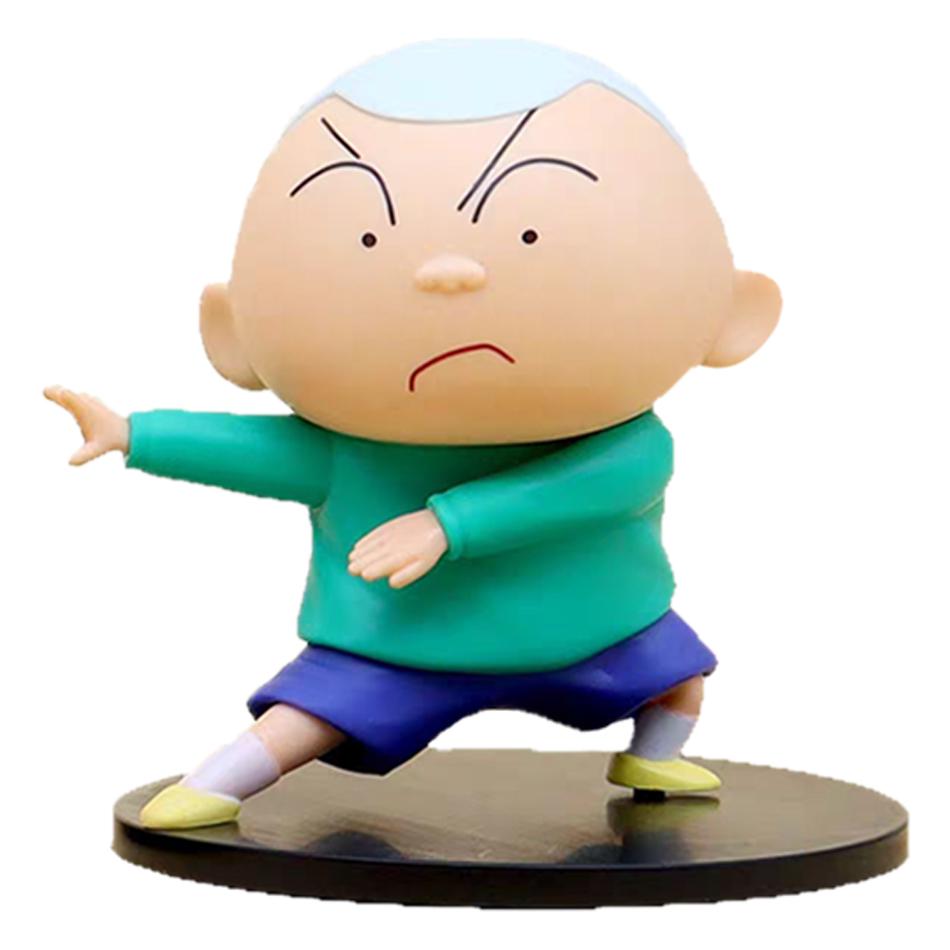 8 Stück Crayon Shin-chan Lustige Kasukabe Verteidigungskraft Figurenmodell Nohara Shinnosuke Himawari Cartoon Schreibtischdekorationen Spielzeug Geschenke