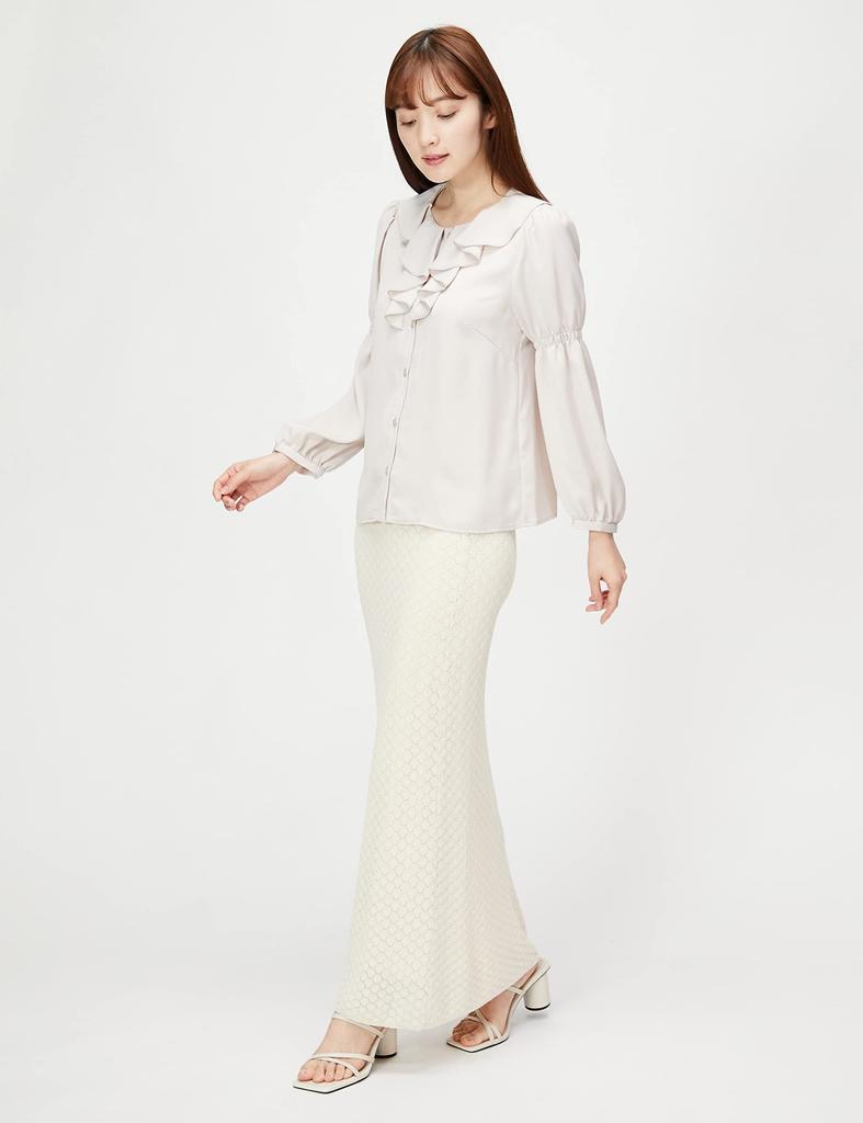 [JILL by JILL STUART] Ruffled Collar Blouse