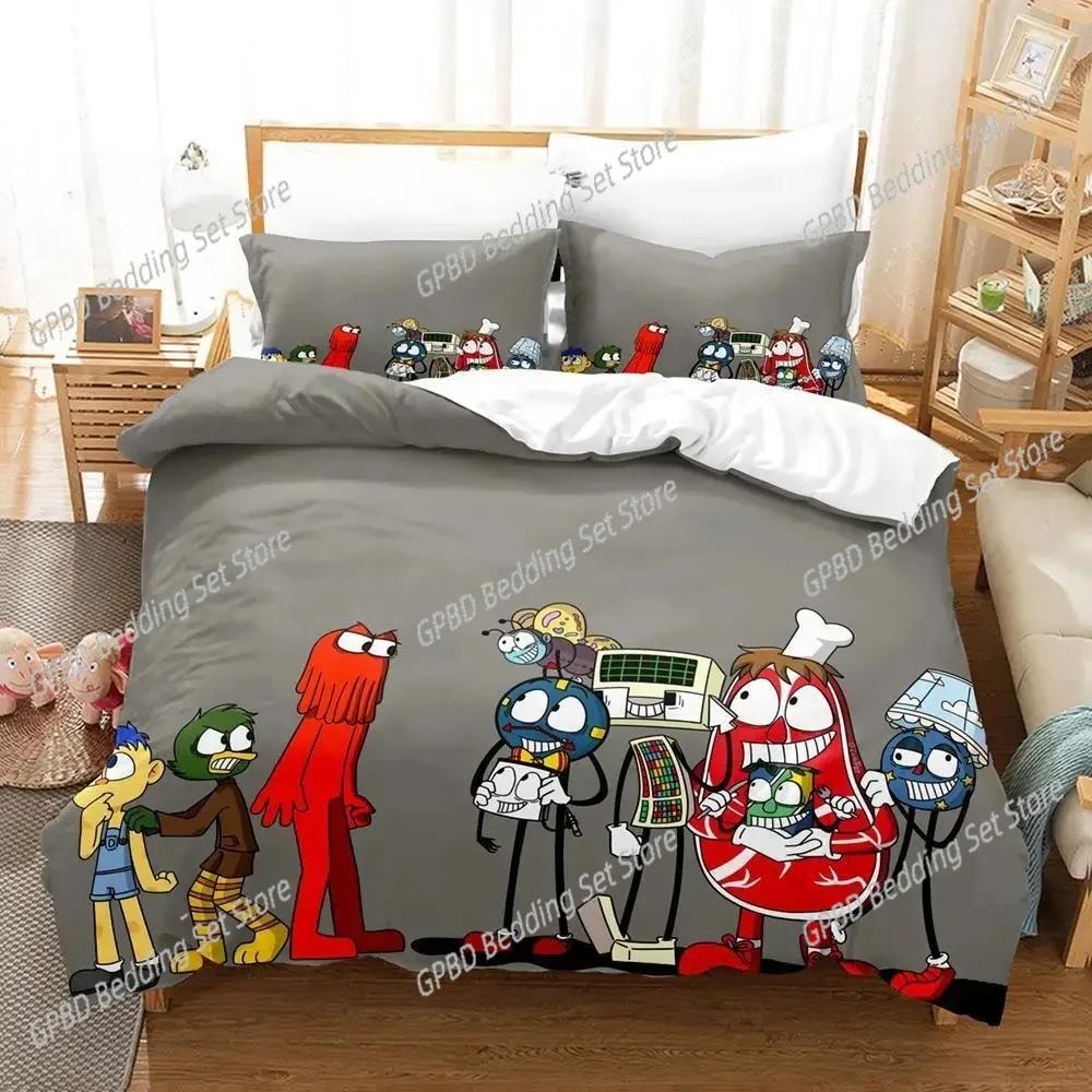 Comforter 3D Print Anime Don'T Hug Me I'M Scared Bedding Set Bedroom Soft Modern S Comefortable Quilt