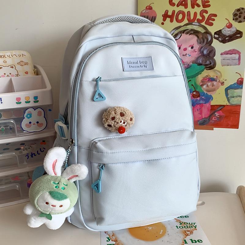 Primary School Girl Ins Wind College Student Backpack Male High School Student Junior High School Student Backpack
