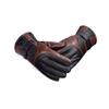 Motorcycle Gloves Mens Winter Piled Thickened Warm Windproof Cold Non-slip Big Seven Outdoor Riding Cotton Gloves