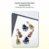 Practical Acrylic Binder Clip With Artistic Designs For Sheet Music And Craft Projects