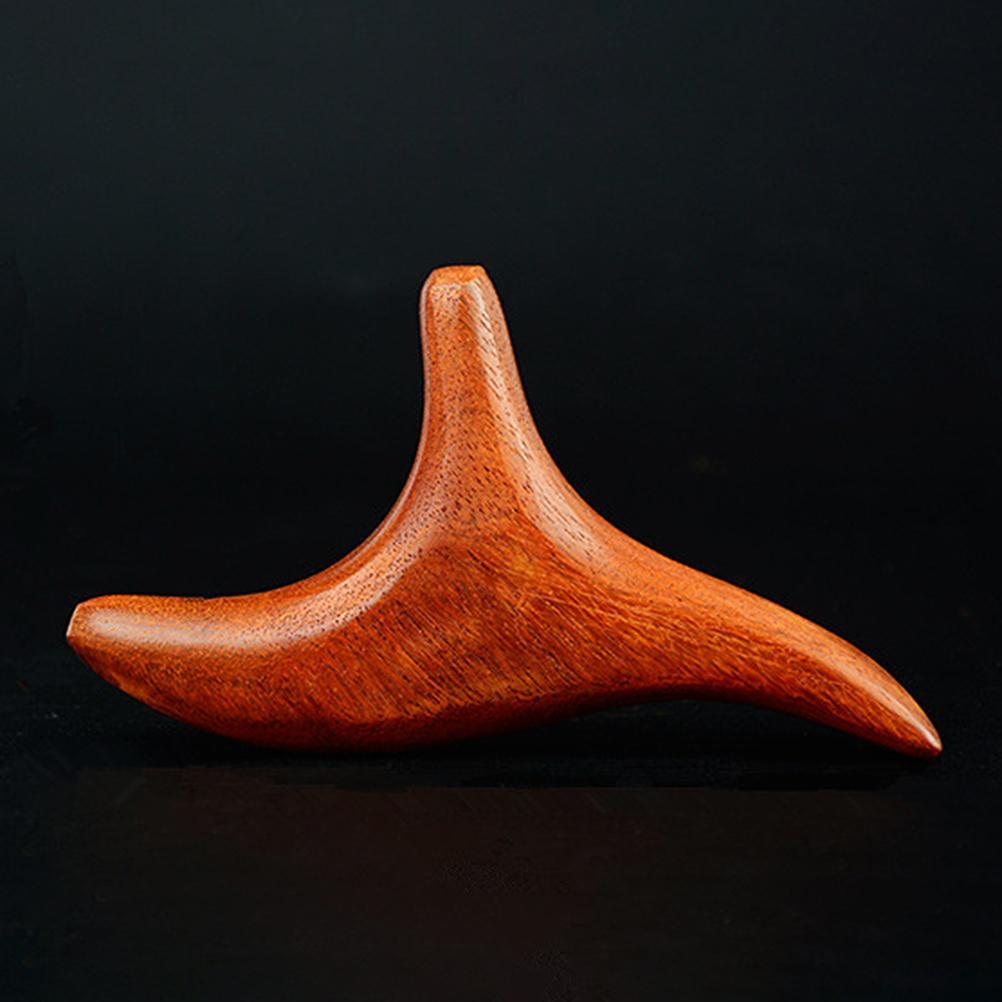 Triangle Trigeminal Body Wooden Massager Body Foot Neck Relax Blood Circulation Massager Healthy Car