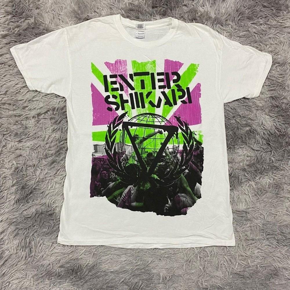 Hot New Enter Shikari Band Music On Tour White Shirt S to 5XL TU539 Unisex T-Shirt XXXL