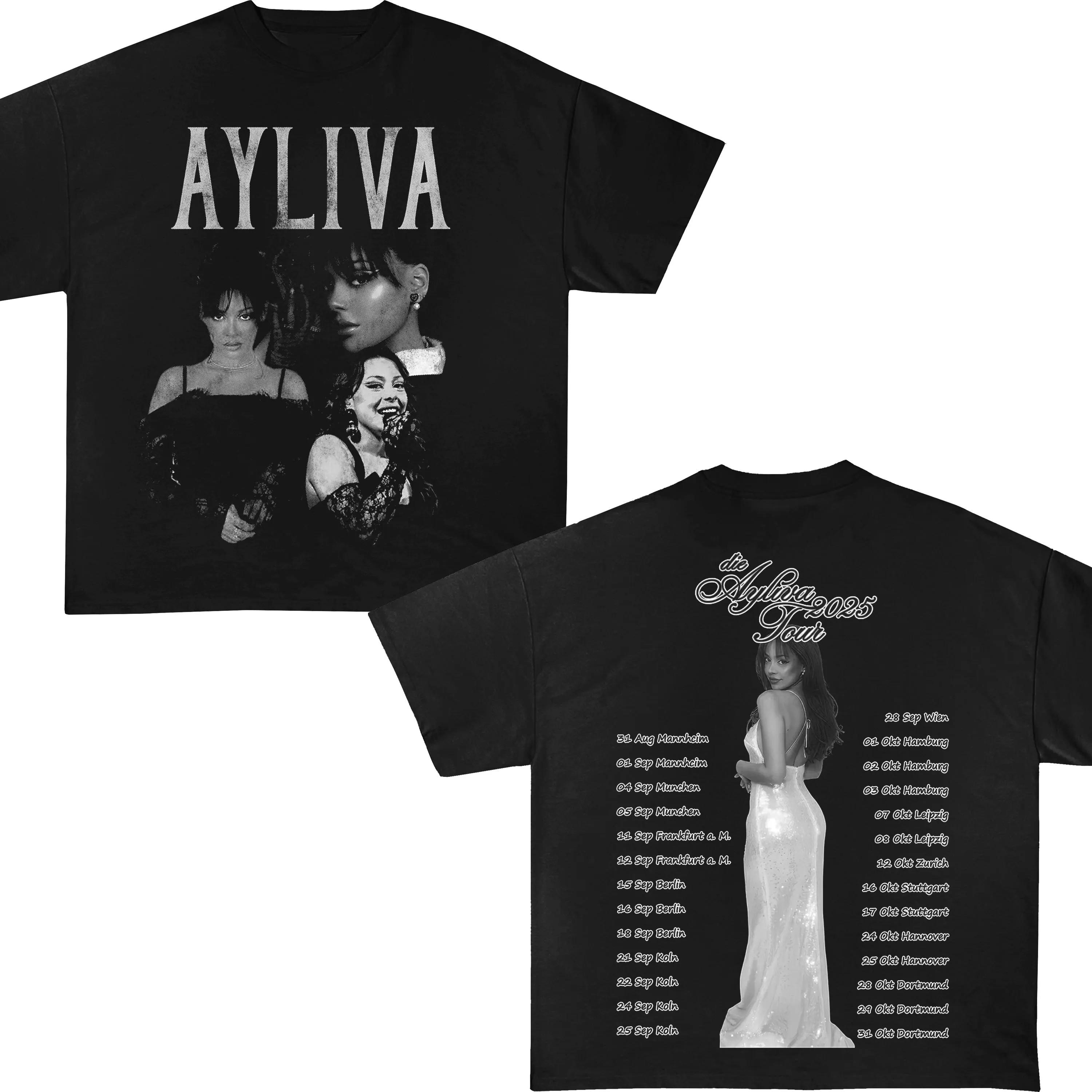 

Ayliva Tour 2026 Shirt Unisex Concert Merch Summer Cotton Tshirt Comfortable High Quality Inspired By Y2K 4XL