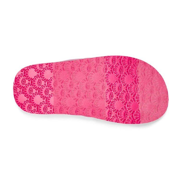 UGG Comfortable Thick Sole Cross Sandals Kids Sandals Carnation-Pink 1124914K-CRNT