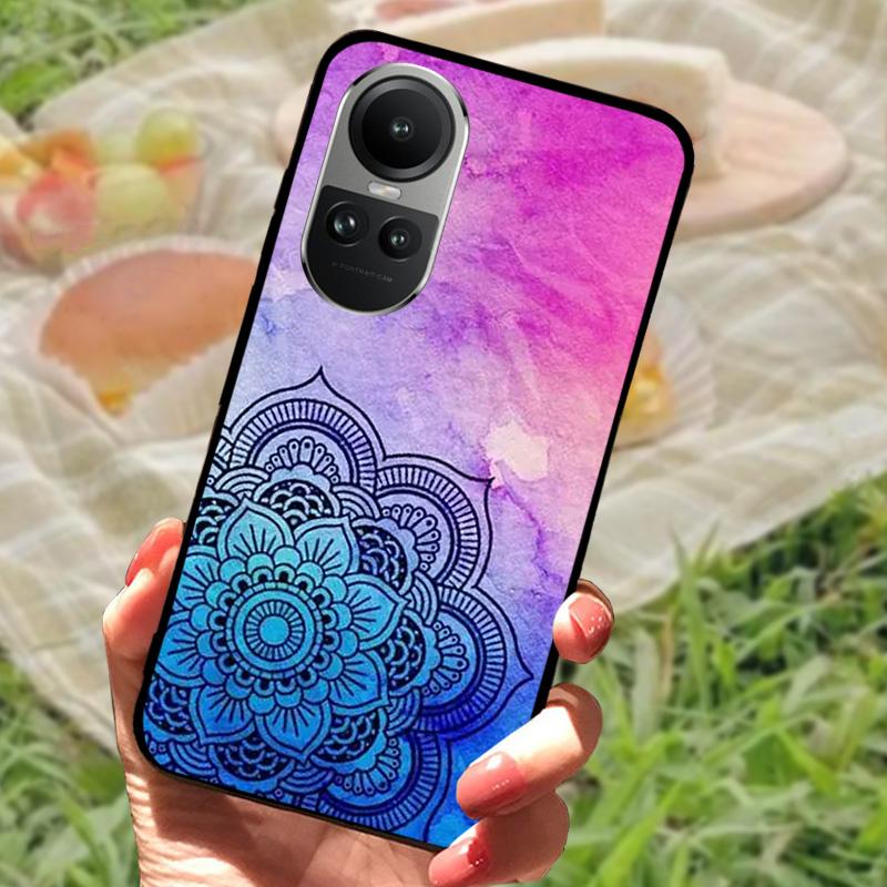 Para OPPO Reno 10 5G Reno 10 Pro 5G Capa de Celular Cool Fashion Capa de Celular Macia de Silicone Carcaças Para-choque Para Reno10 Reno10 Pro 5G Funda